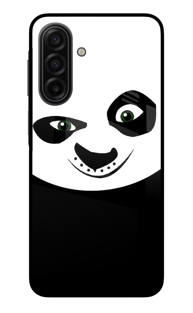 Panda Samsung F17 5G Glass Case Back Cover by Casekaro