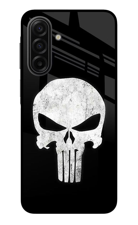 Punisher Skull Samsung F17 5G Glass Case