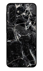 Black Marble Texture Samsung F17 5G Glass Case