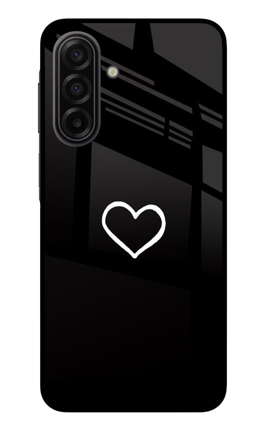Heart Samsung F17 5G Glass Case
