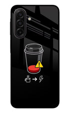 Coffee Samsung F17 5G Glass Case