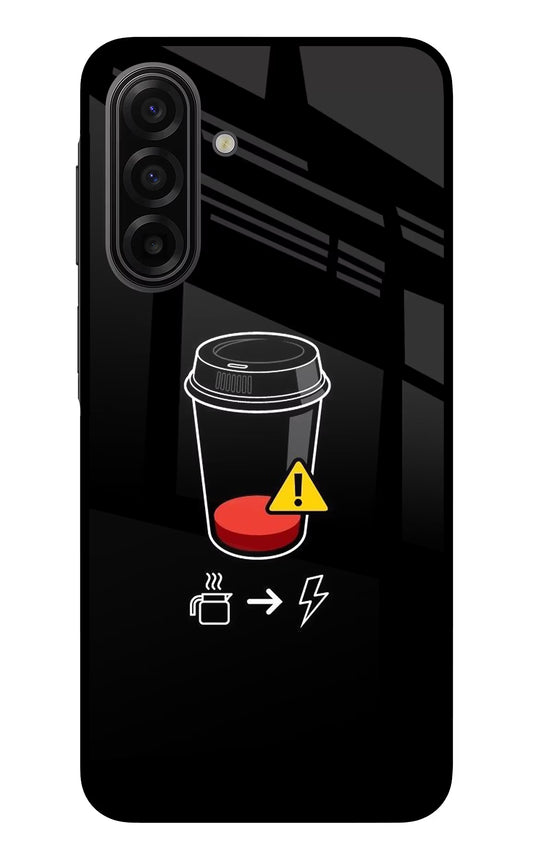 Coffee Samsung F17 5G Glass Case