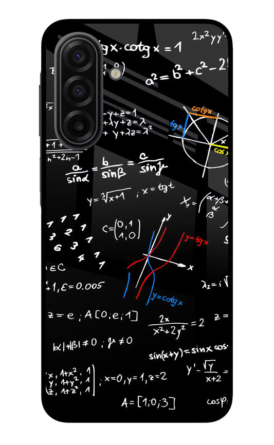 Mathematics Formula Samsung F17 5G Glass Case