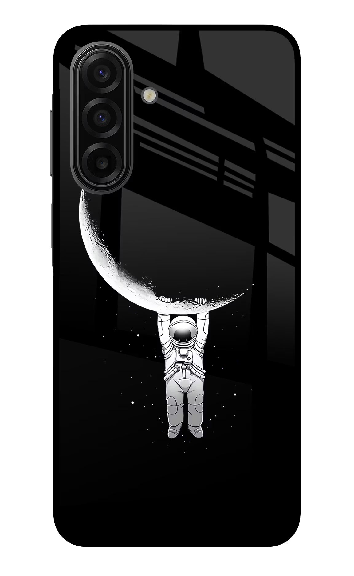 Moon Space Samsung F17 5G Glass Case