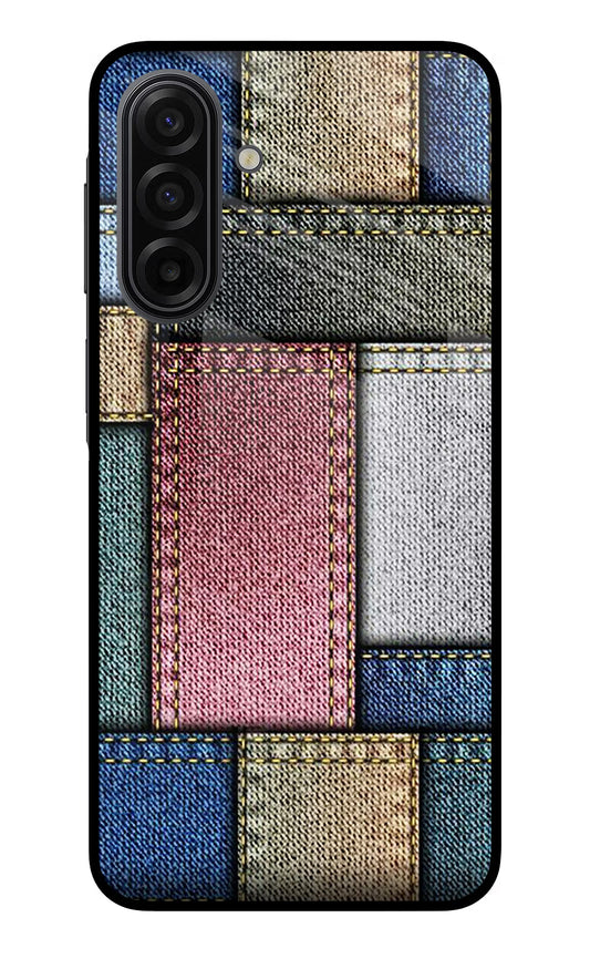 Multicolor Jeans Samsung F17 5G Glass Case