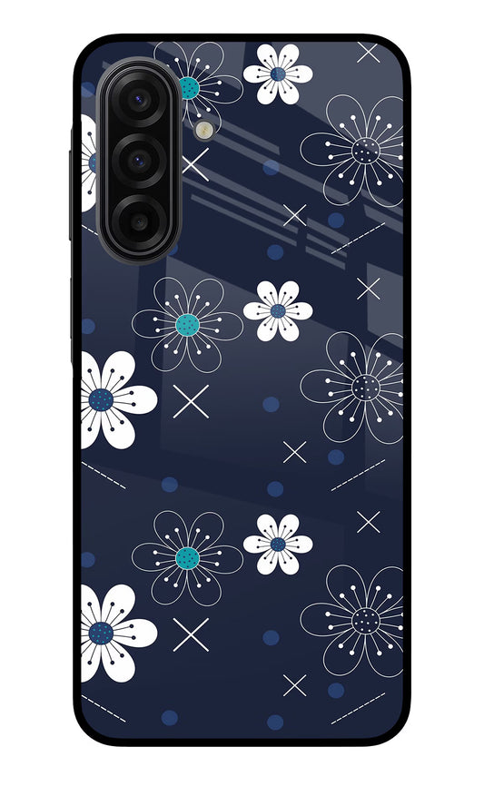 Flowers Samsung F17 5G Glass Case