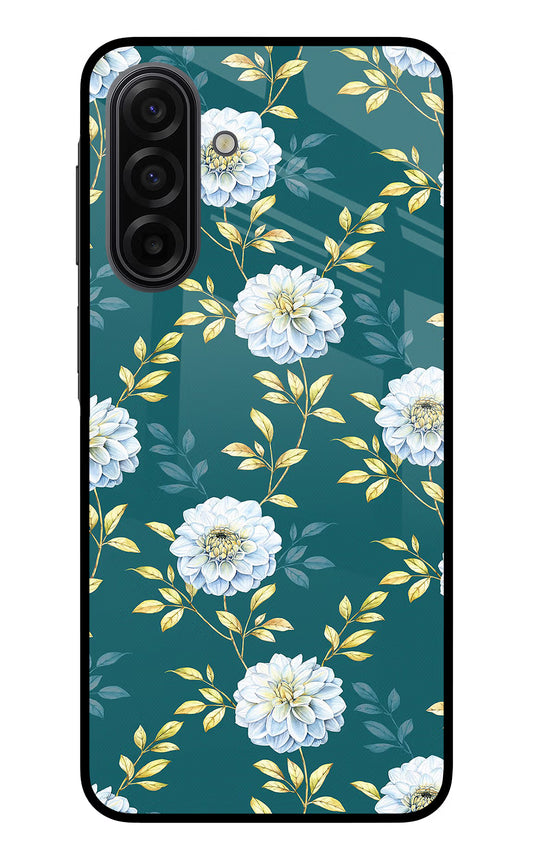Flowers Samsung F17 5G Glass Case