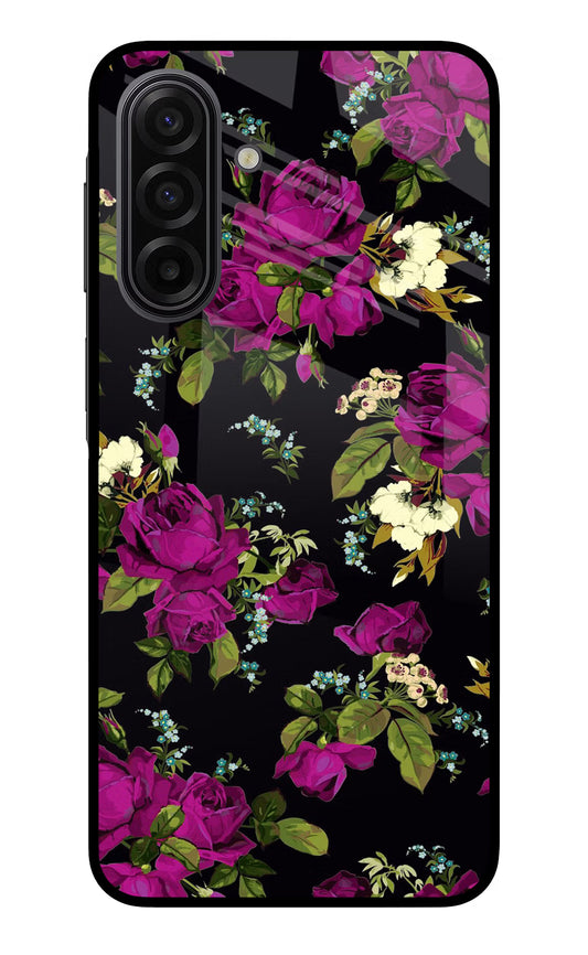 Flowers Samsung F17 5G Glass Case