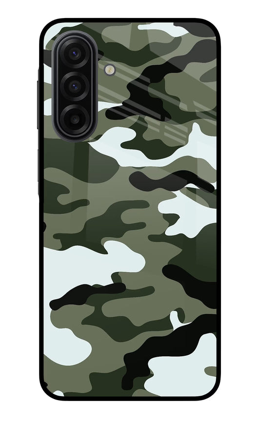 Camouflage Samsung F17 5G Glass Case