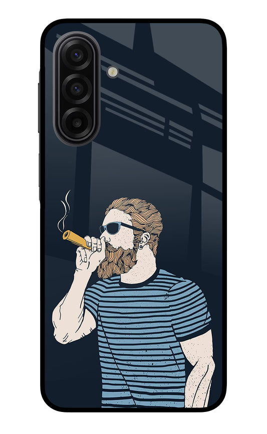 Smoking Samsung F17 5G Glass Case