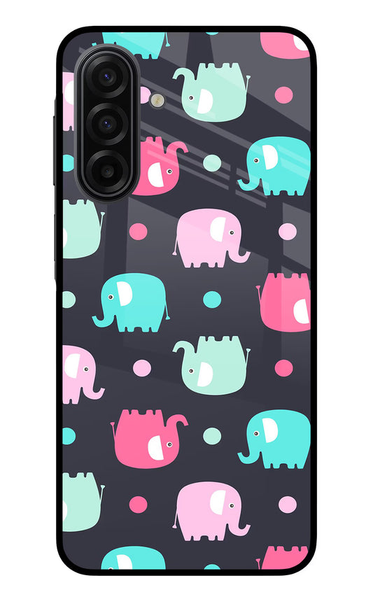 Elephants Samsung F17 5G Glass Case