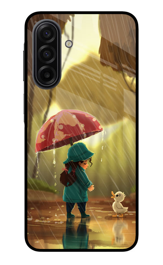 Rainy Day Samsung F17 5G Glass Case