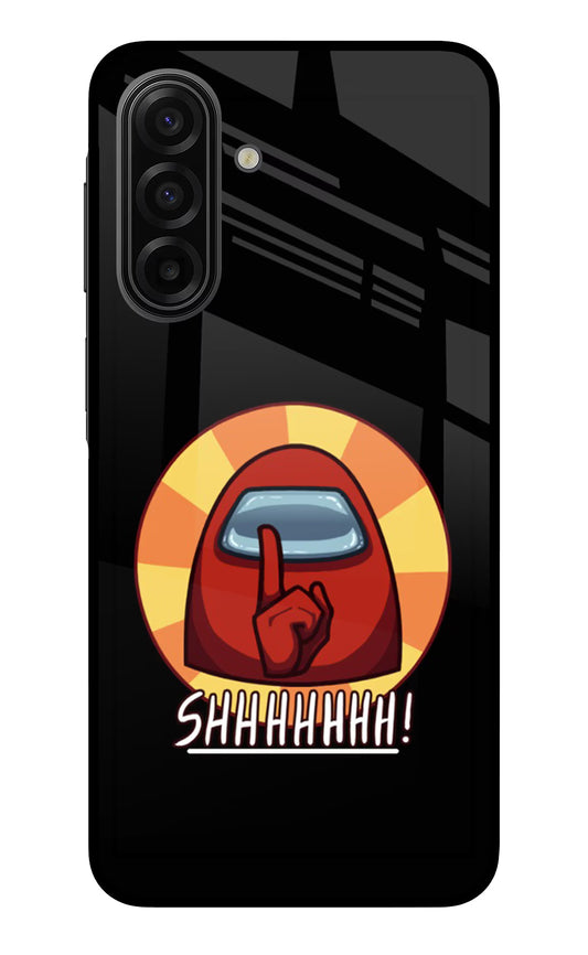 Among Us Shhh! Samsung F17 5G Glass Case