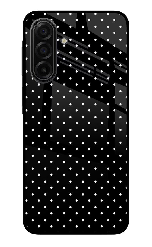 White Dots Samsung F17 5G Glass Case