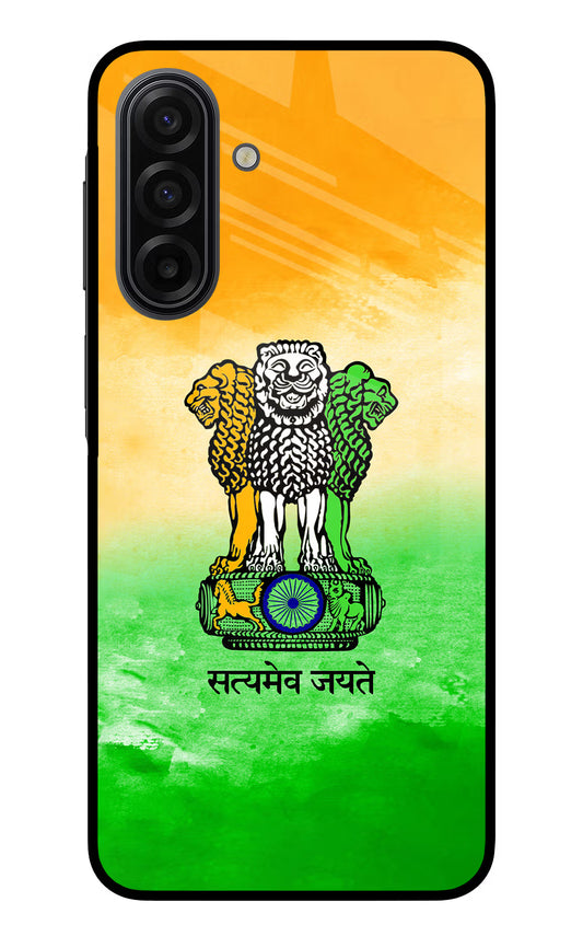 Satyamev Jayate Flag Samsung F17 5G Glass Case