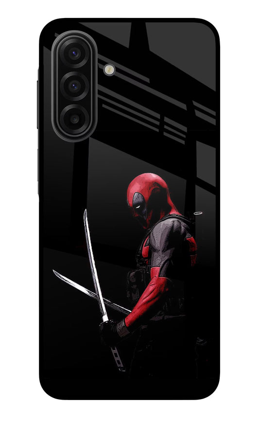 Deadpool Samsung F17 5G Glass Case
