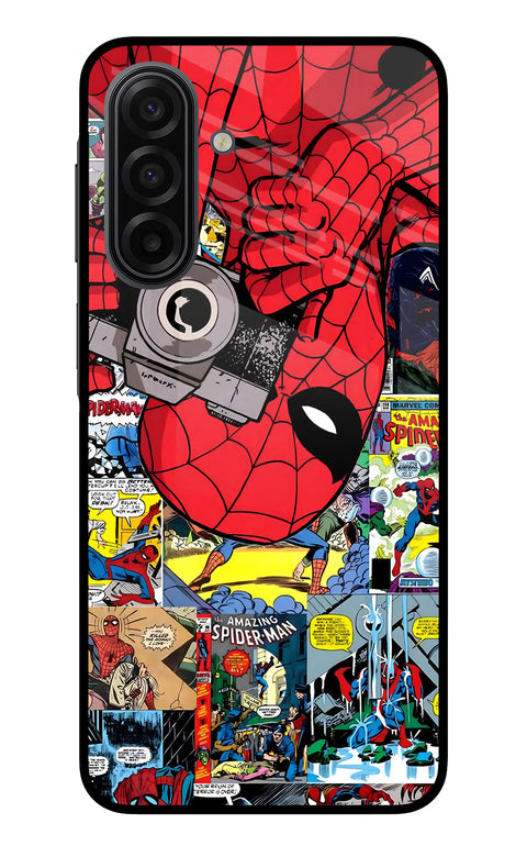 Spider Man Samsung F17 5G Glass Case