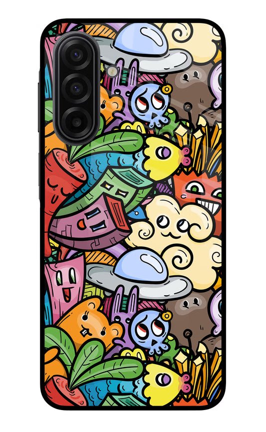 Veggie Doodle Samsung F17 5G Glass Case