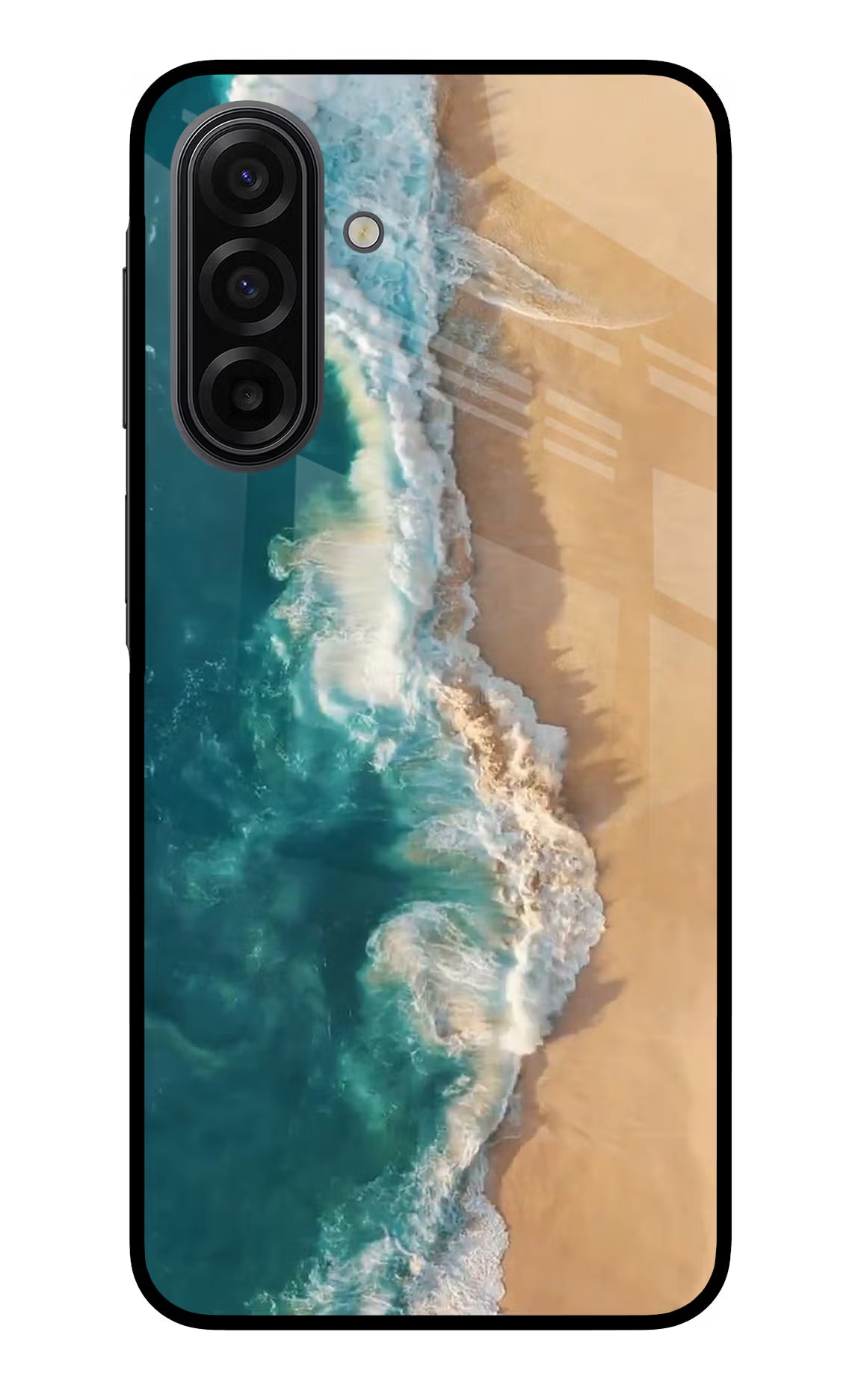Ocean Beach Samsung F17 5G Glass Case