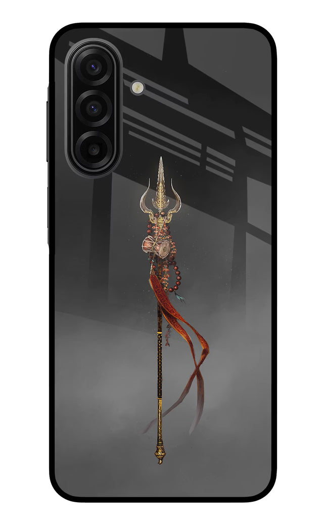 Shiv Trishul Samsung F17 5G Glass Case Back Cover by Casekaro