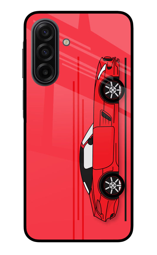 Red Velocity Samsung F17 5G Glass Case