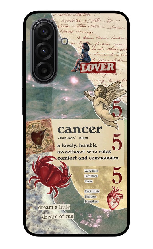 Cancer Zodiac Samsung F17 5G Glass Case