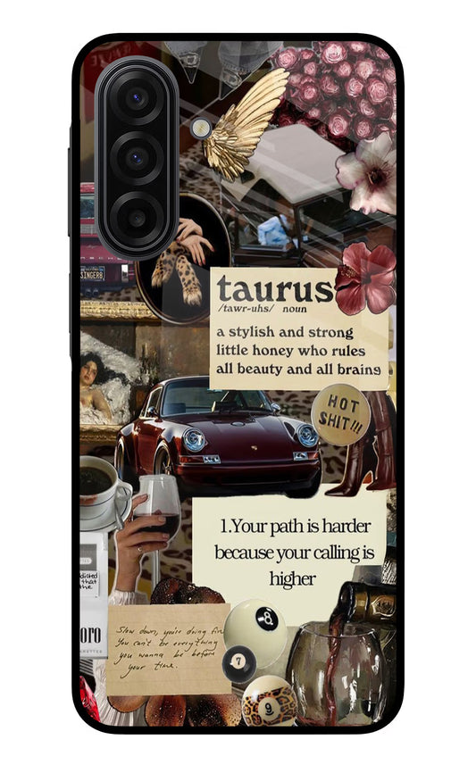 Taurus Zodiac Samsung F17 5G Glass Case