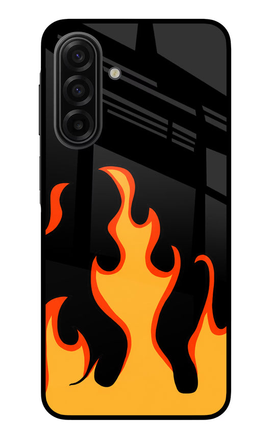 Fired Up – Black Samsung F17 5G Glass Case