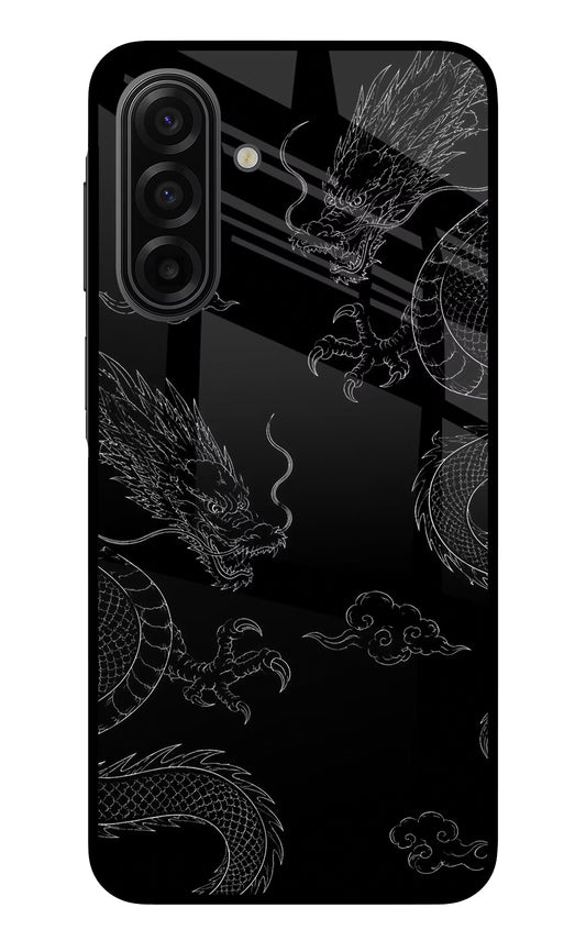 Twin Dragons Samsung F17 5G Glass Case