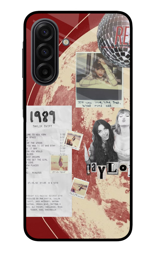 Taylor Swift Samsung F17 5G Glass Case