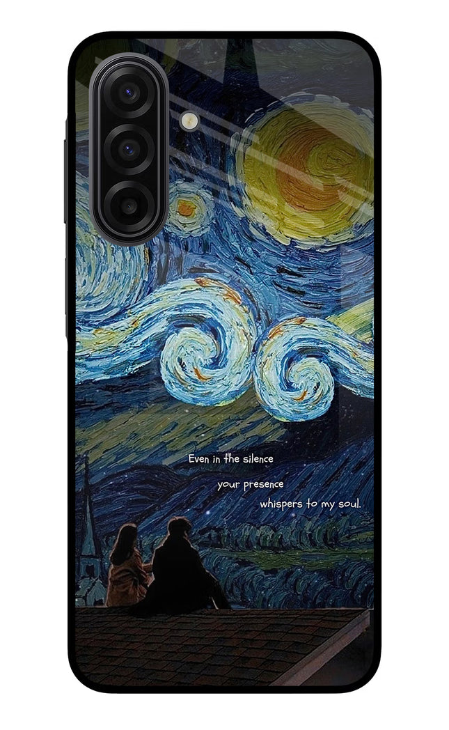 Softcore Samsung F17 5G Glass Case Back Cover by Casekaro