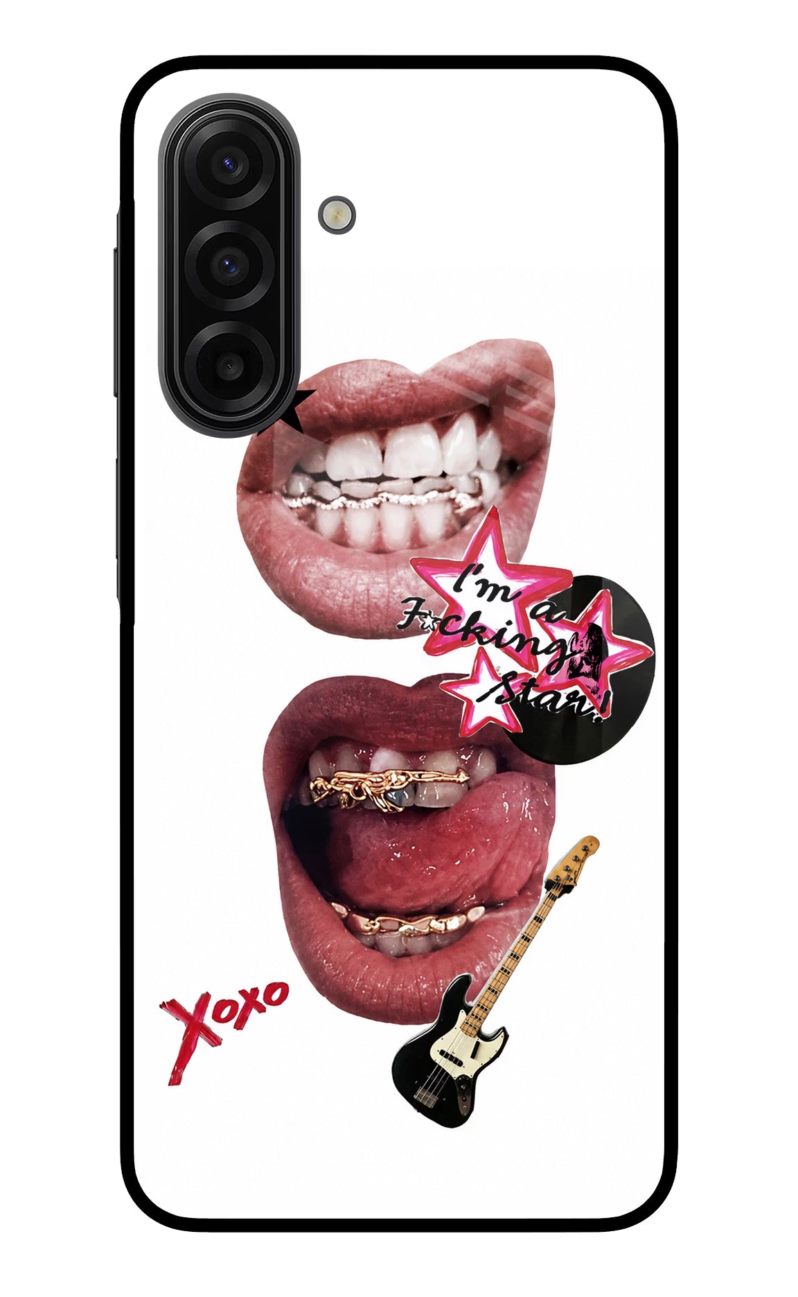 Rockstar Samsung F17 5G Glass Case