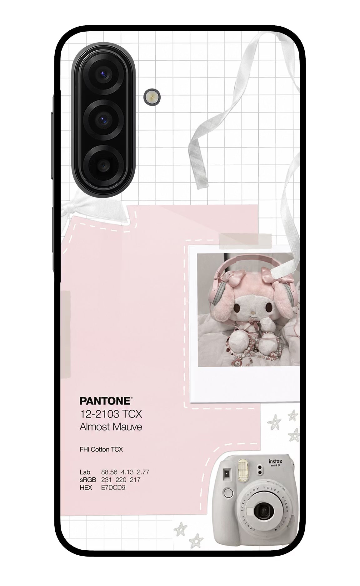 Pantone Asthetic Samsung F17 5G Glass Case