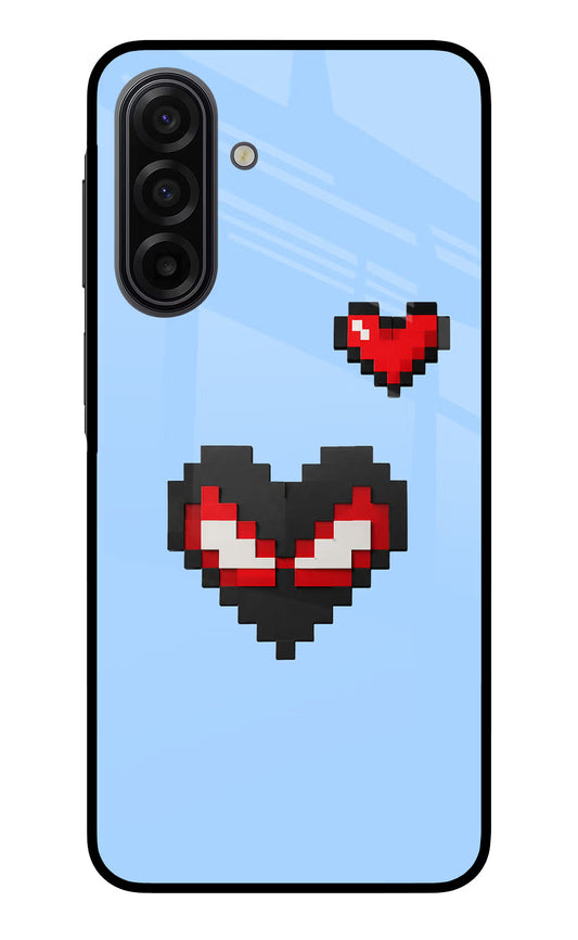 Peter Heart Samsung F17 5G Glass Case
