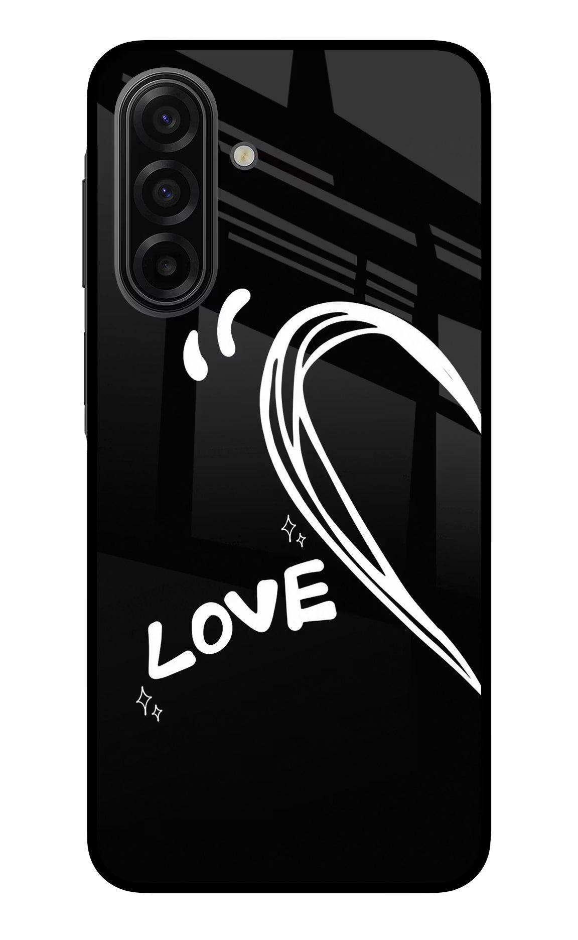 Love Line Samsung F17 5G Glass Case