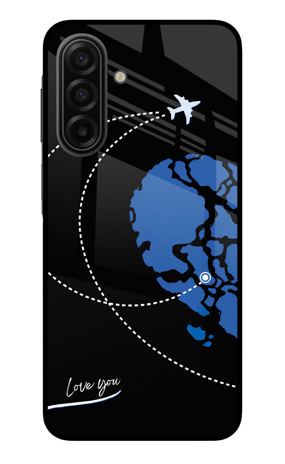 Love Orbit Samsung F17 5G Glass Case