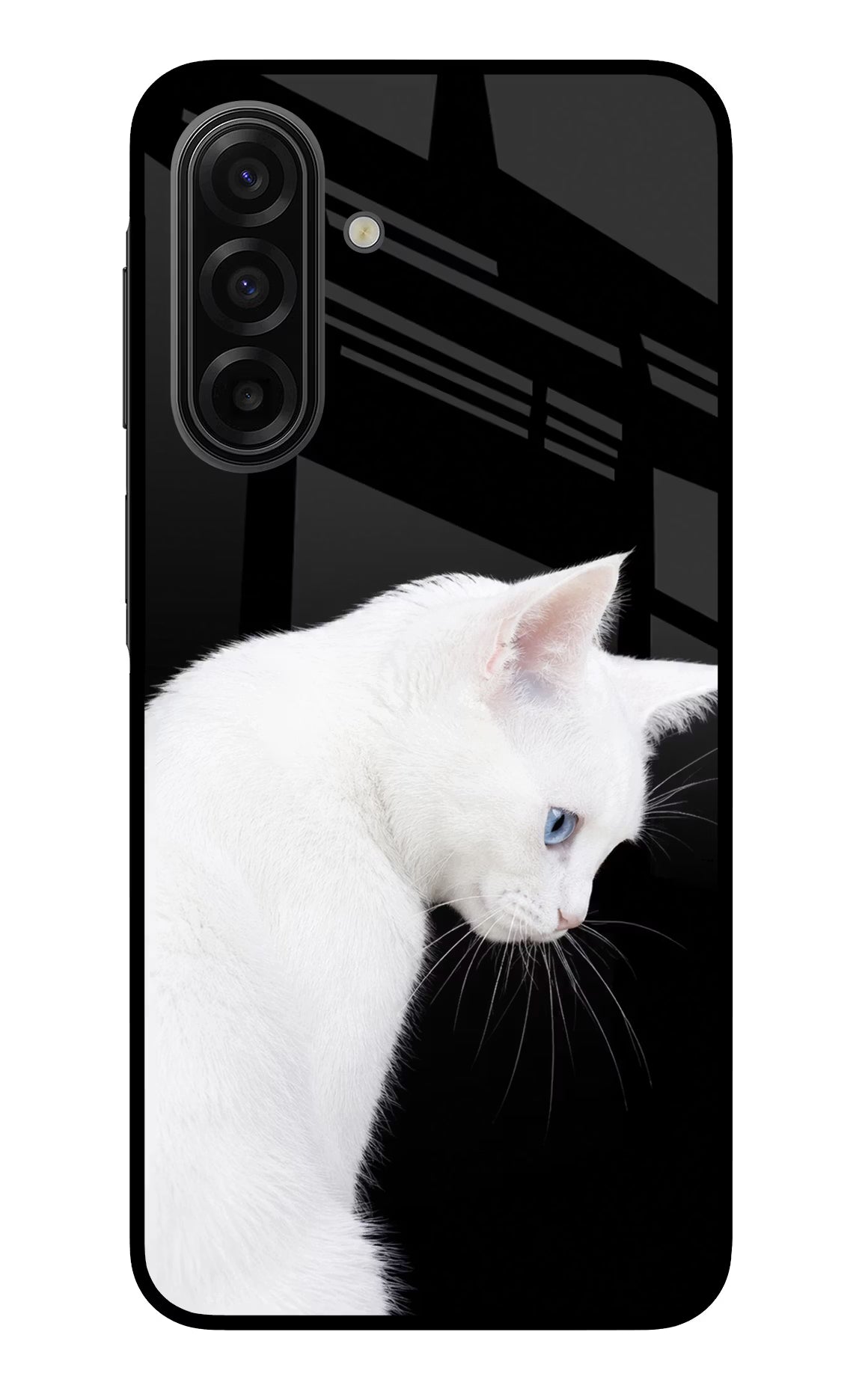 Snow Gaze Samsung F17 5G Glass Case