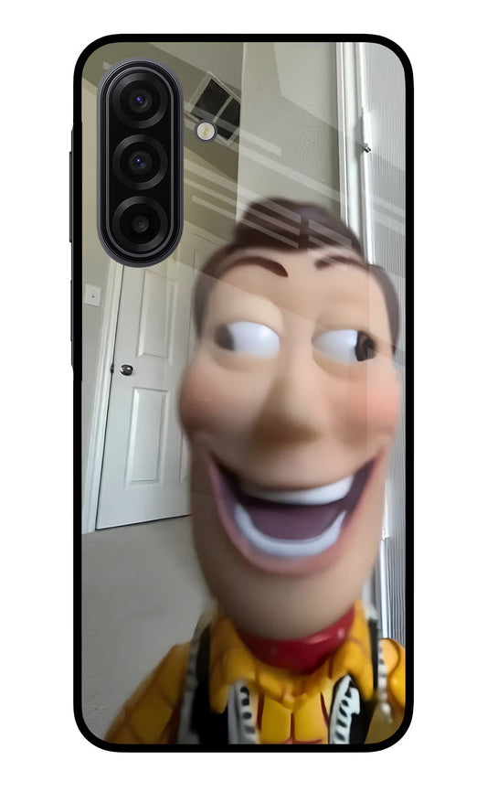 Side Eye Woody Samsung F17 5G Glass Case
