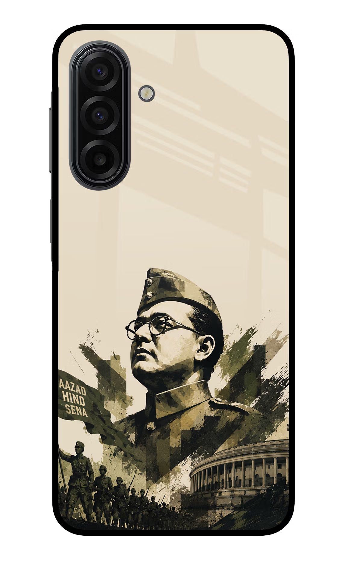 Netaji Rising Samsung F17 5G Glass Case