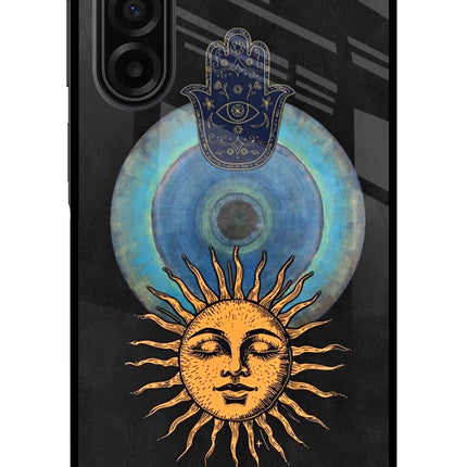 Divine Sun Samsung F17 5G Glass Case
