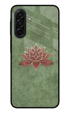 Lotus Grace Samsung F17 5G Glass Case