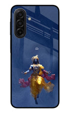 Cosmic Krishna Samsung F17 5G Glass Case