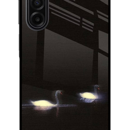 Silent Swans Samsung F17 5G Glass Case