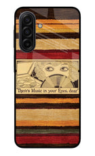 Vinyl Stripes Samsung F17 5G Glass Case