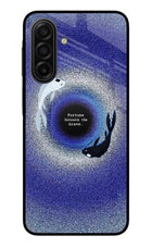 Dark Koi Samsung F17 5G Glass Case