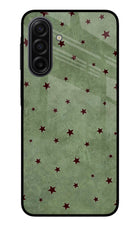 Green Stars Samsung F17 5G Glass Case