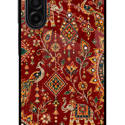 Laal Riwaaz Samsung F17 5G Glass Case