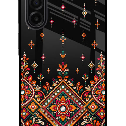 Noir Mehfil Samsung F17 5G Glass Case