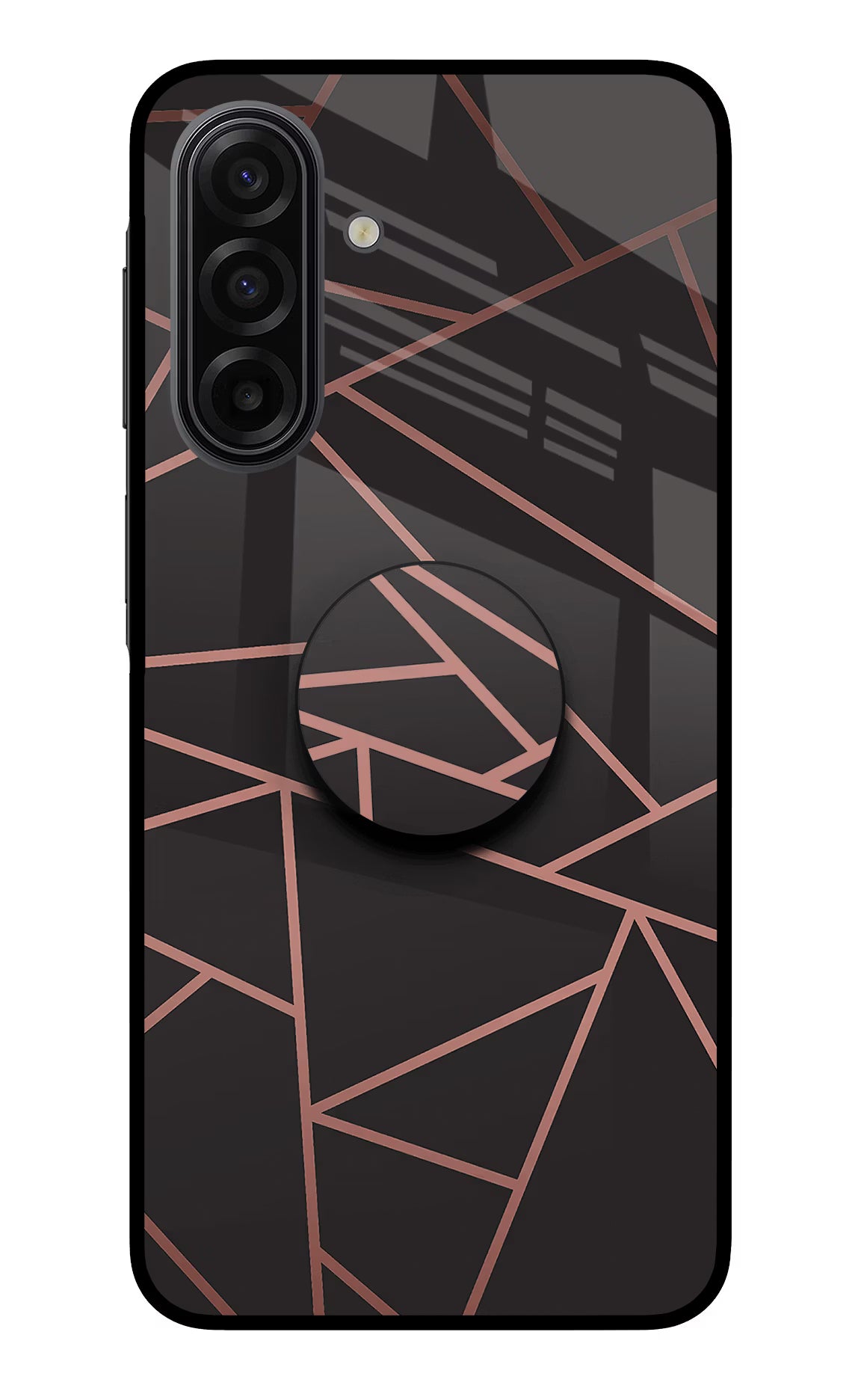 Geometric Pattern Samsung F17 5G Pop Case by Casekaro