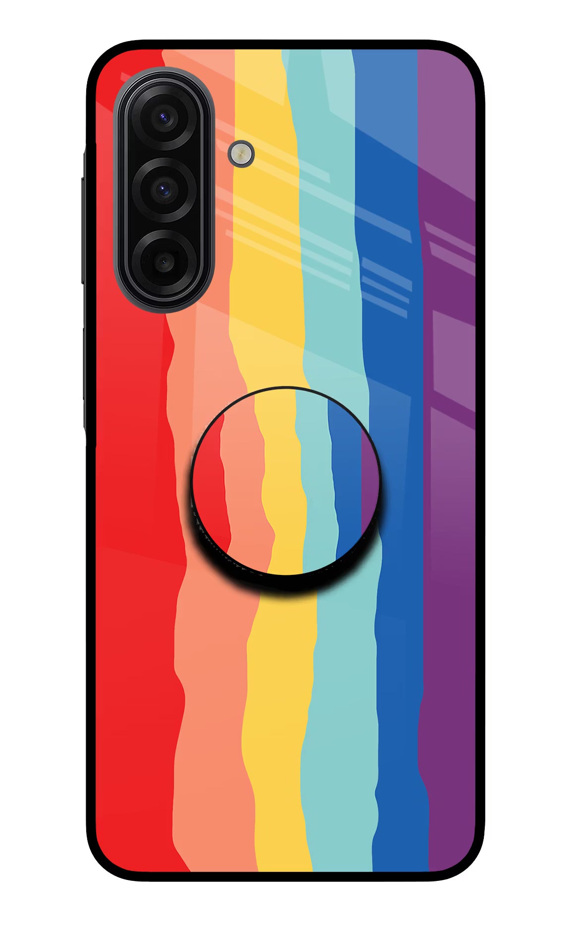 Rainbow Samsung F17 5G Pop Case by Casekaro